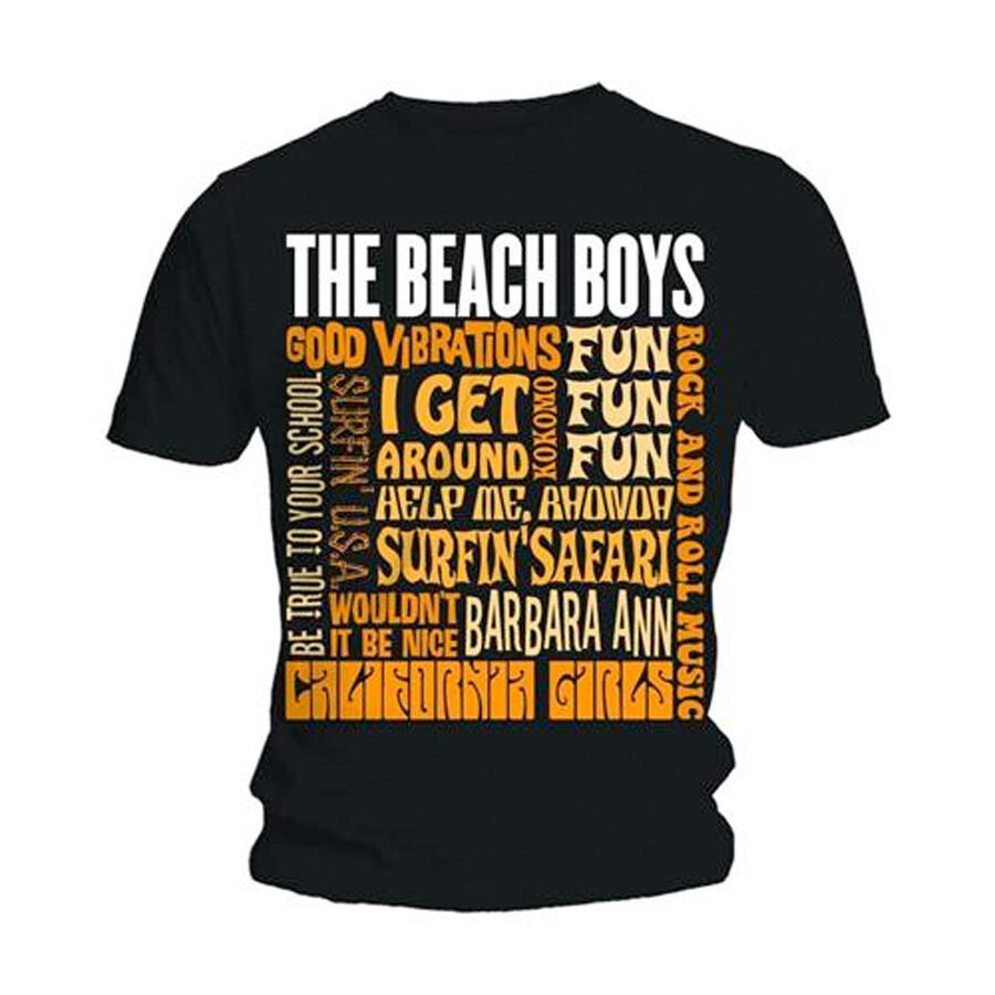 The Beach Boys-Best Of-Surfin Safari-Black T-shirt Unisex T-Shirt XXL