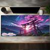 1PC Custom Name Japanese Torii Gate Mount Fuji Mouse Pad, Keyboard and Mouse Desk Pad, for Computer Notebook  Birthday Gift For Any Room Or Office
