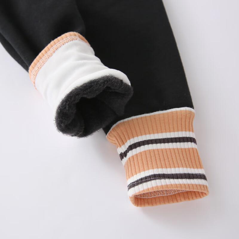 JELLYBABY Mädchen Winter-Leggings mit Fleece-Futter