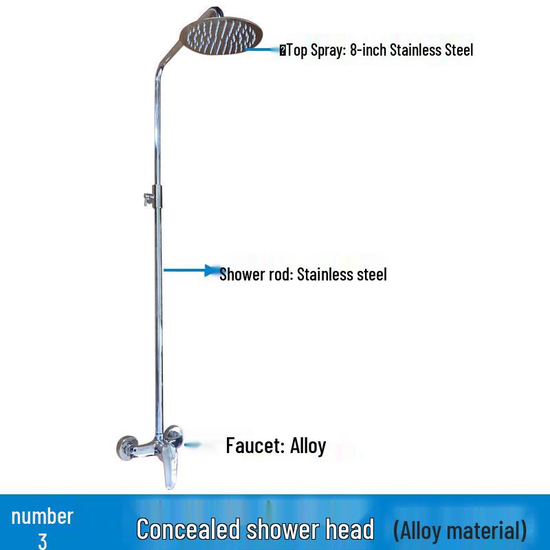Thermostatic Concealed Shower Set