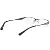 Fujita Optical Reading Glasses for Metal Men, 2.0 Prescription, Frame, Gunmetal, MM-01+2.00