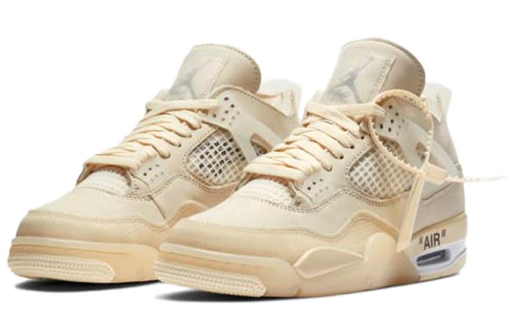 Jordan 4 Retro 'Off-White Sail' Women's CV9388-100