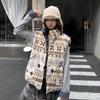 Double-sided Wear Short Vest Women's Winter New Vest Women's Vest Jacket Cotton Vest VEST