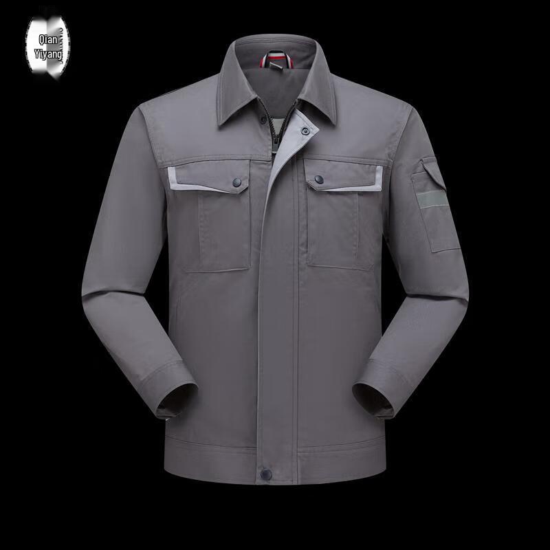 QIANYIYANG Men s Long-Sleeve Work Uniform 165