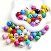 22mm Painted Candy Color Metal Bells for DIY Jewelry, Keychains, Ornaments, and Small Pet Accessories.