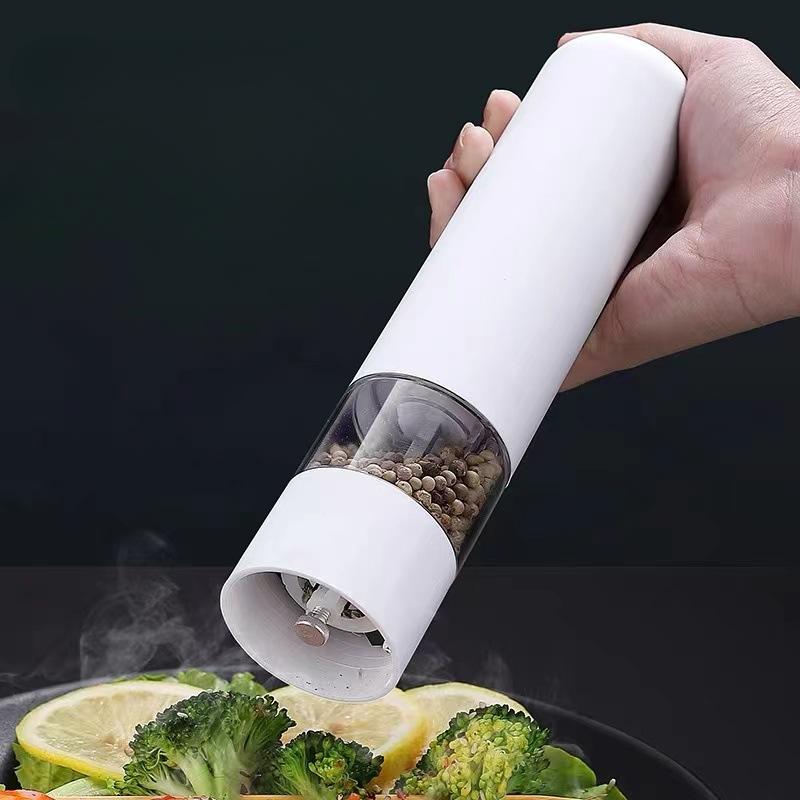 1PC Pepper Grinder Artifact Fried Steak Seasoning Jar Black Pepper Grinder Electric Sea Salt Mill