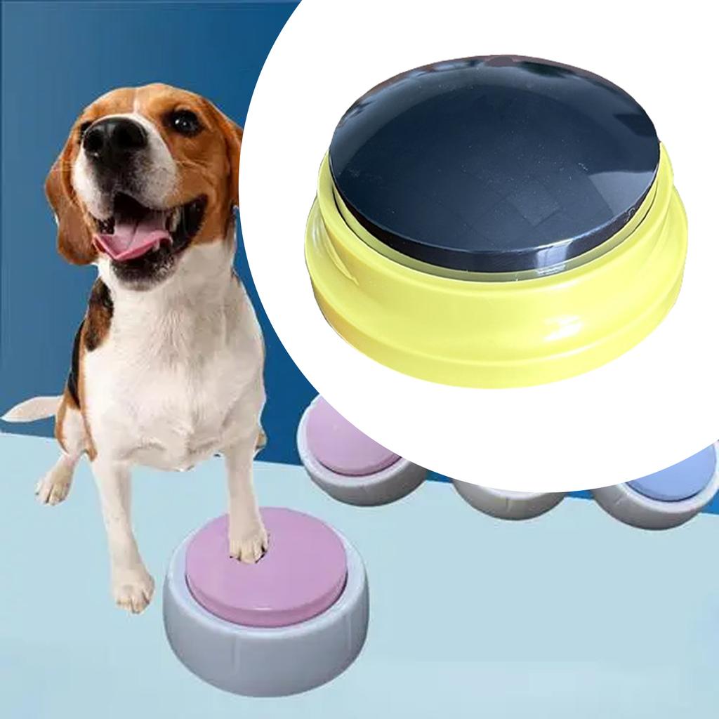 30S Antwortsummer Aufnehmbares Haustiertrainingsgerät Lustige Streiche Geschenke Interaktiver Geräuschemacher Sprachaufnahme-Taste Sound-Taste
