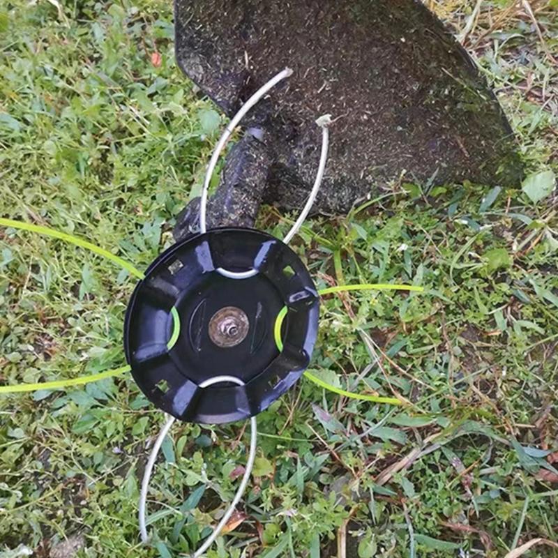 25.4mm Steel Lawn Mower Head Suitable for Garden Lawn Cutters, Trimmer Lines, and Yard Lawn Mowers