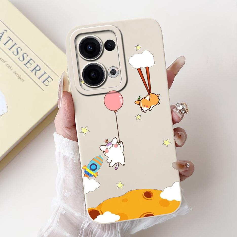 For Oppo Reno 13 Pro 5G Case CPH2697 Unique Fashion Cartoon Cover Soft Silicone Phone Case For Oppo Reno13 Pro Reno 13 5G Fundas