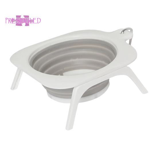 

Складная миска для корма для домашних животных, миска для собак с подставкой, легко чистится - для путешествий, пеших прогулок, кемпинга