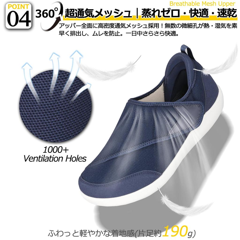 JFbaha Wide 4E Rehabilitation Shoes for Elderly Easy to Velcro Indoor and Outdoor and Prevents Falls Size Japanese Shoe Men's Care, Non-Slip, Wear,