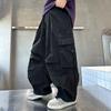 Pantalon cargo à jambes larges à séchage rapide pour garçon - Tendance Printemps/Été 2025