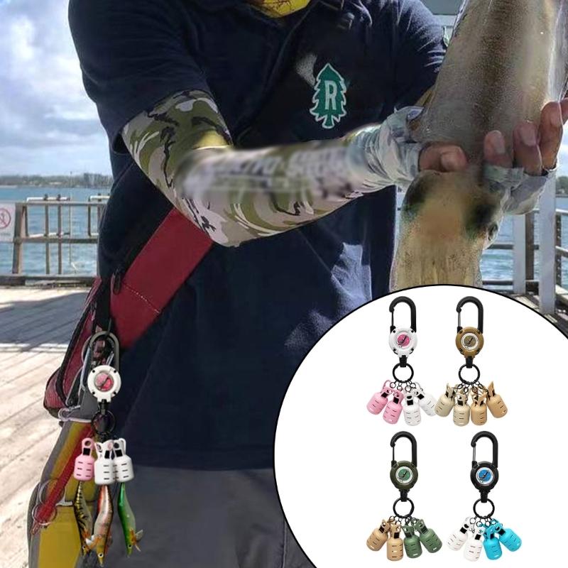 Squid Jig Protector Fishing Hook Cover with Retractable Buckles Fishing Lure Protective Caps Fishing Hook Bonnets