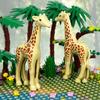 Tigre Puma Pantera Leopardo delle Nevi Set Mini Animali Action Figure Hobby Accessori Per Bambini Regalo Giocattoli Blocchi da Costruzione GiocattoliMattoni