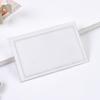 Transparent Chest Tag Id Holders Sleeve Office Staff Workers Work Card Cover Case Nurse Name Badges Holder With Brooch