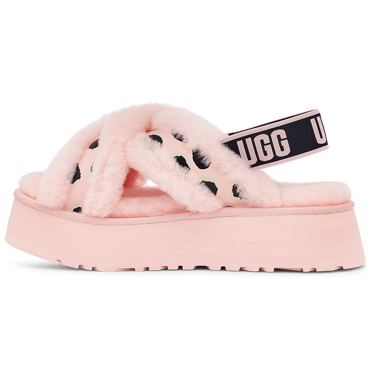 UGG Disco Sheepskin Cross Animal Print