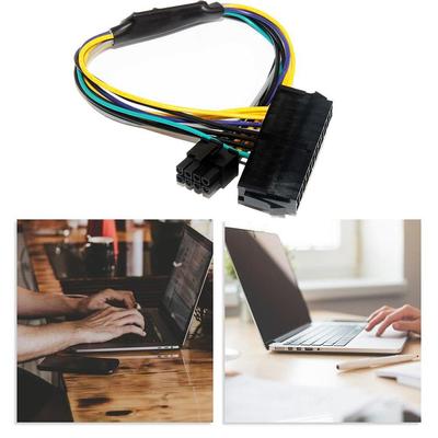 Kabel Adaptera Zasilacza ATX 24 Pin na 8 Pin Do Komputerów Dell