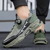 New Soft Soled Rotating Shoelaces Outdoor Running Shoes Student Sneakers Men'S Korean Breathable Casual Sports Shoes Four Season