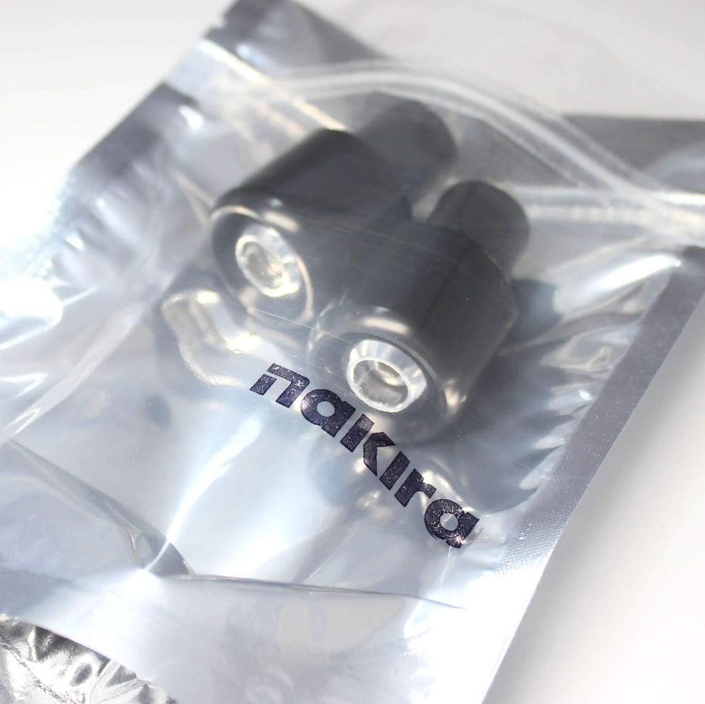 nakira Bike Grip Bar End Aluminum 22.2mm for Handlebar Simple