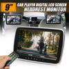 DVD Video Player USB/SD/HDMI/IR/FM TFT LCD Digital Screen Touch Button Game Remote Control 9Inches HD Car Headrest Monitor