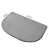 Thickened entrance mat, bathroom slow rebound anti slip floor mat, toilet water absorption and quick drying foot mat, memory sea