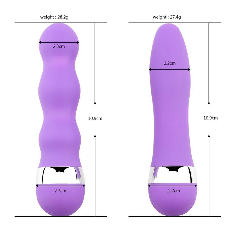 Mini Realistic Dildo Vibrator Vagina G Spot Bullet Stimulator AV Wand Clitoral Anal Female Masturbation Adult Sex Toys for Women