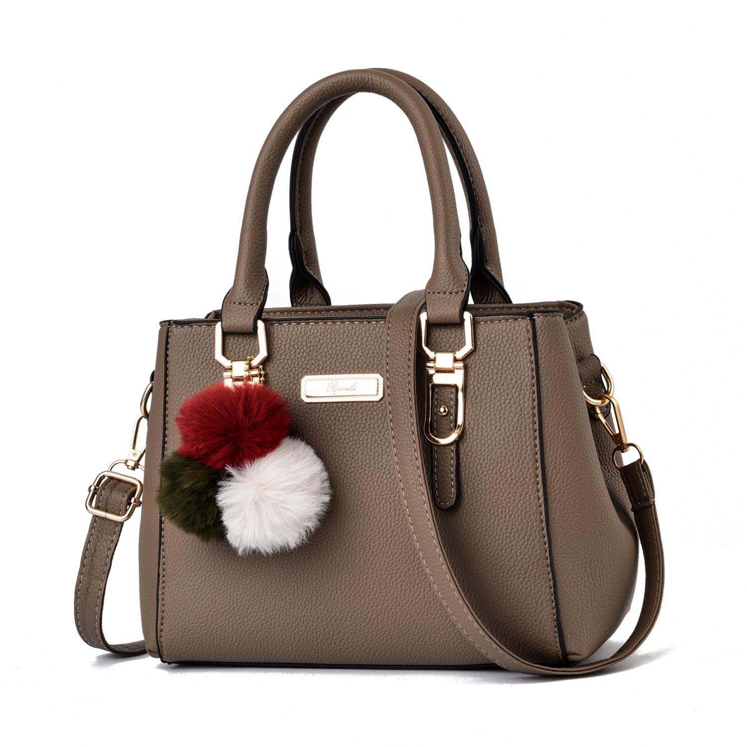 

New large-capacity fashion handbag, simple and practical shoulder bag, messenger bag.