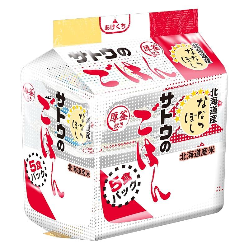 Sato's Rice Hokkaido Nanatsuboshi Rice 5-Pack