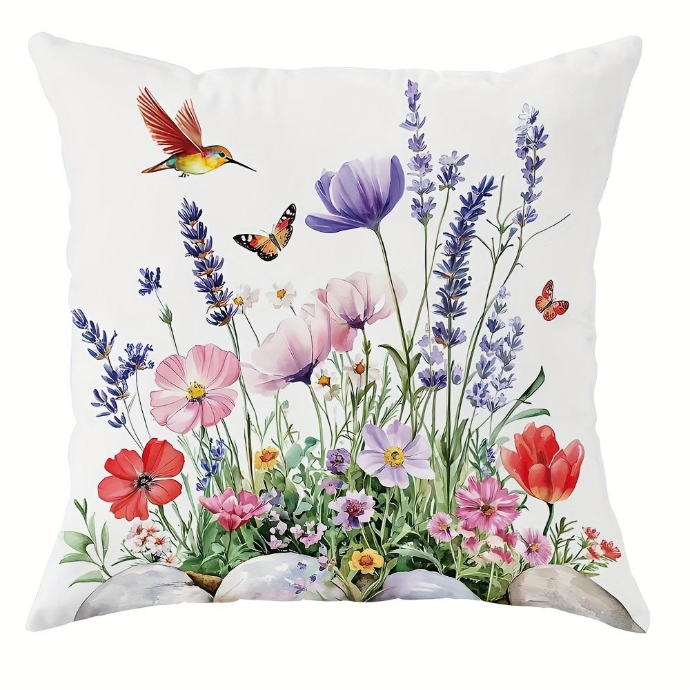 

Роскошное Золото - украшенные Цветочные НаволочкиПодушка для дивана в гостиной, мягкая и удобная, украшение для спальни 16x16in 40x40cm