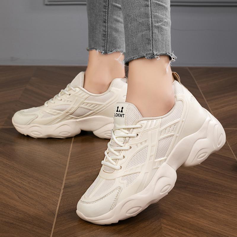 Jarní a podzimní móda pro velké velikosti pro pár táta Boty pro sport a volný čas Pánské a dámské běžecké boty 35-47