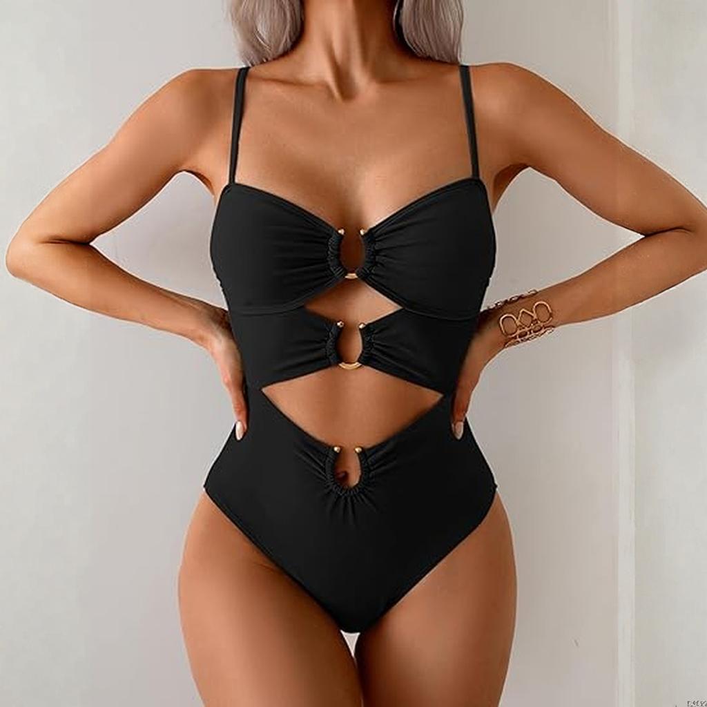 Women's Color Sexy Bikini One-piece Swimsuit