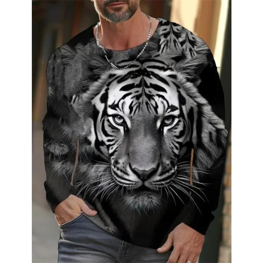 Men's Loose Comfort Top Casual Long Sleeve Versatile Breathable Pullovers Long Sleeves Men’s