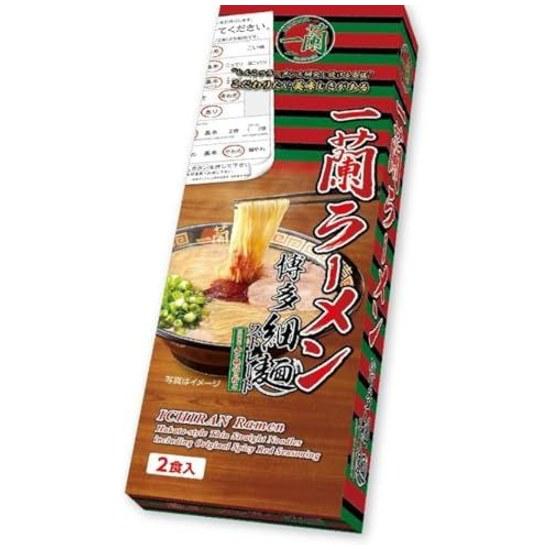 Ichiran Ramen Tonkotsu Hakata Nouilles Fines 2 Portions
