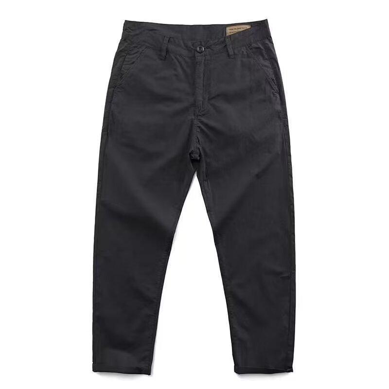 Men's Spring and Autumn Summer Wear-resistant Overalls Versatile Loose Casual Pants Men's Straight Trousers