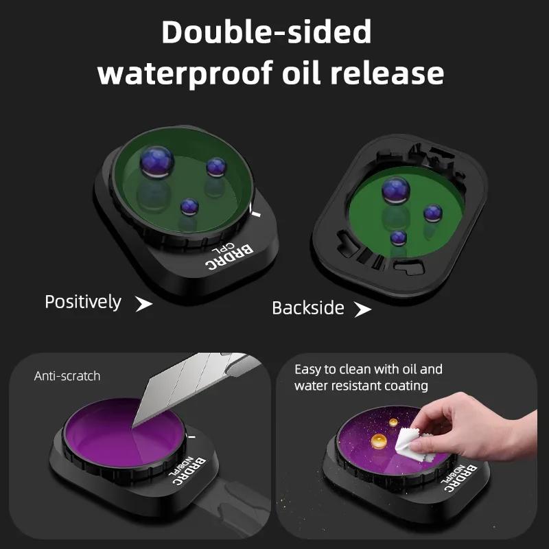 Lens Filter for DJI Mini 4 Pro Gimbal Camera UV CPL ND8 16 32 Optical Glass Plastics Frame Filter Drone Accessories