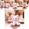 Plush Cat Keychain With Pp Cotton Filling For Bag Decor And Gift Ideas