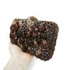 Women Big Stone Crystal Evening Bags Purses Wedding Clutch Minaudiere Lady Rhinestones Handbags Ladies Gala Dinner Handbags