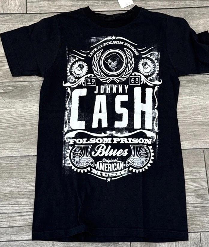 

Jonny Cash Zion Rootswear T-Shirt Size Small 2017 Folsom Prison Blues Music 2XL