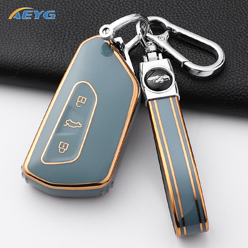 Car Key Case Cover Shell Fob For Vw Volkswagen Golf 8 Mk8 Cupra Skoda Octavia A8 Seat Leon Mk4   Accessories