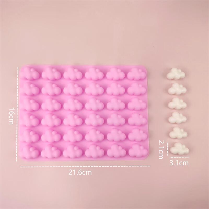 36-Cavity Cloud Shape Silicone Mold