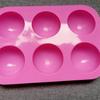 Molde para hornear pudín, molde de silicona con forma de media bola para pasteles, muffins, cupcakes, cubitos de hielo, herramienta para hornear