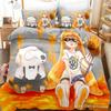 Splatoon Bedding Set Single Twin Full Queen King Size Kawaii Boys/girls Bed Set Aldult Boys Bedroom Duvet Cover Sets 3D Print