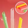 100 Pezzi Cannucce Jumbo Colorate in Plastica Spessa per Feste, Bubble Tea, Smoothie, Articoli per Bere