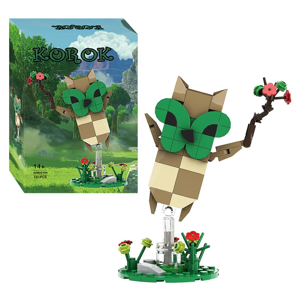 Korok Building Sets for Adults Kids, Yahaha Figure Game Player Collection Creative Building Blocks Model Decorations Toy Gifts