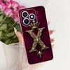 For Honor X8d Case Cute Crown Letters Cover 6.77'' Soft Silicone Slim Phone Case For Honor X8d X 8d HonorX8d 4G Back Cover Coque