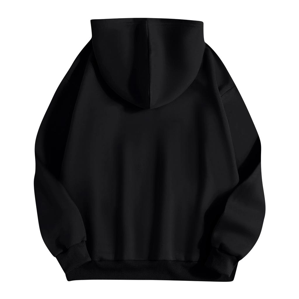 Women's And Men's Unisex Fashion Casual Outfit Sweatsuit Long Sleeve Top Printed Hooded Sweatshirt