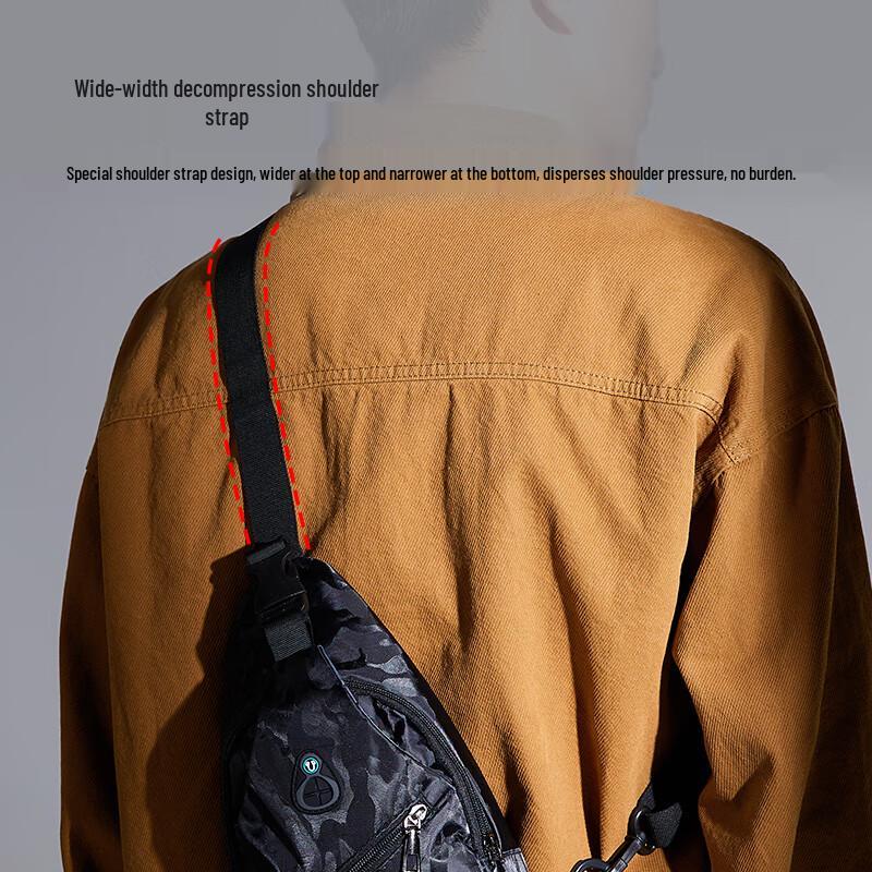 Męska wielofunkcyjna torba na klatkę piersiową Hengyuanxiang