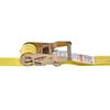Ratchet Straps, 38.1 mm x 6.1 m, Heavy Duty Tie Down Straps with Double J Hook, 2000 kg Break Strength, Carry Bag, Tie Down Ratcheting for Moving,