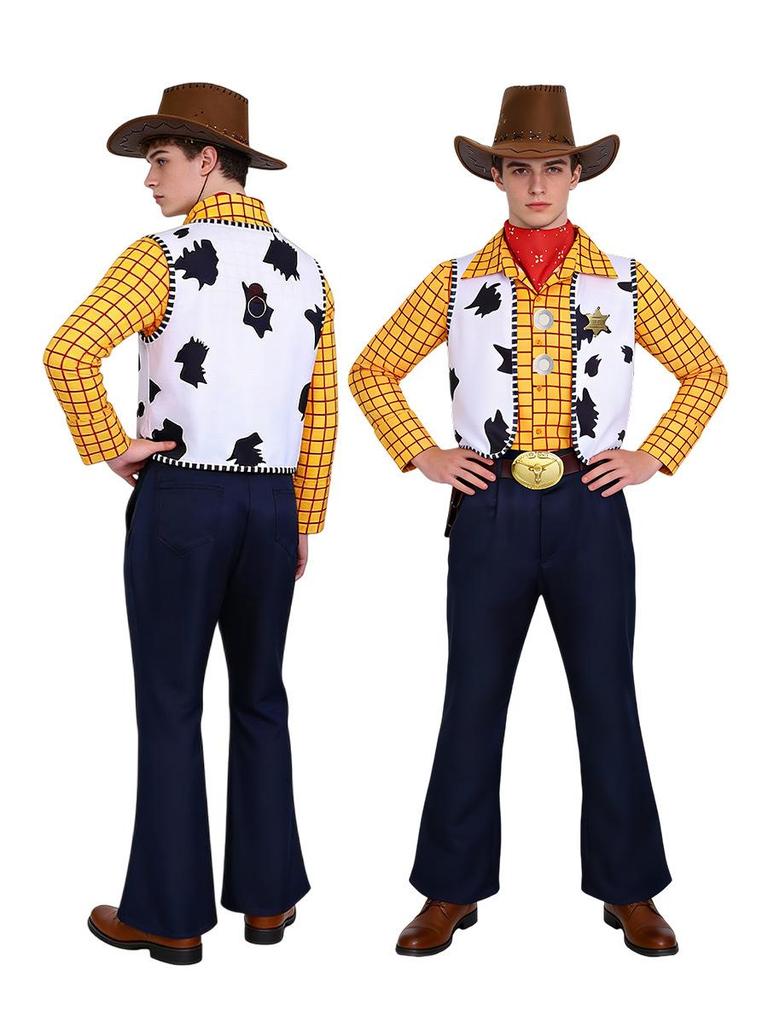 Toy Story Cosplay Costumes: Buzz Lightyear, Woody & Jessie Set for Stage Performance