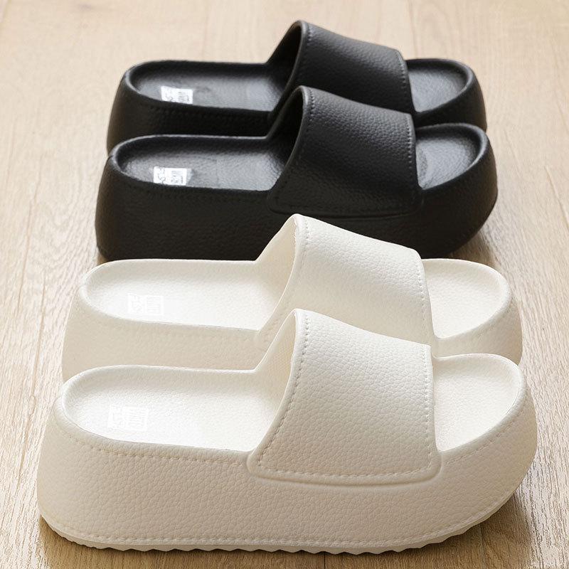 2024 Women's Thick-Soled Height-Boosting Slippers - Summer Outdoor Casual Versatile Beach Comfort Slippers